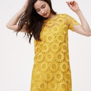 MAKE AN OFFER! - LOFT sunflower dress 🌻